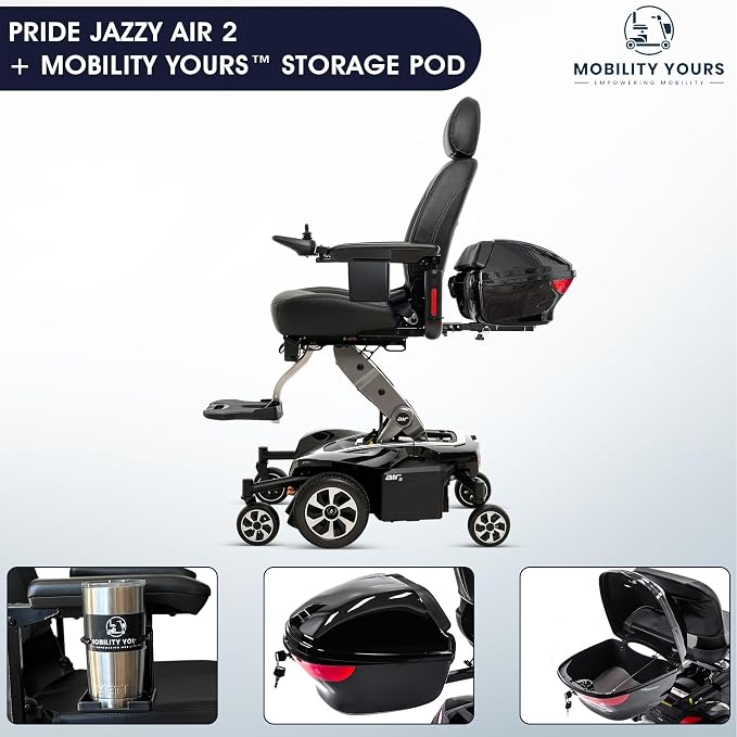 Pride Mobility Jazzy Air 2 Carrozzina Elettrica Elevabile | LYRA ITALIA - immagine 5